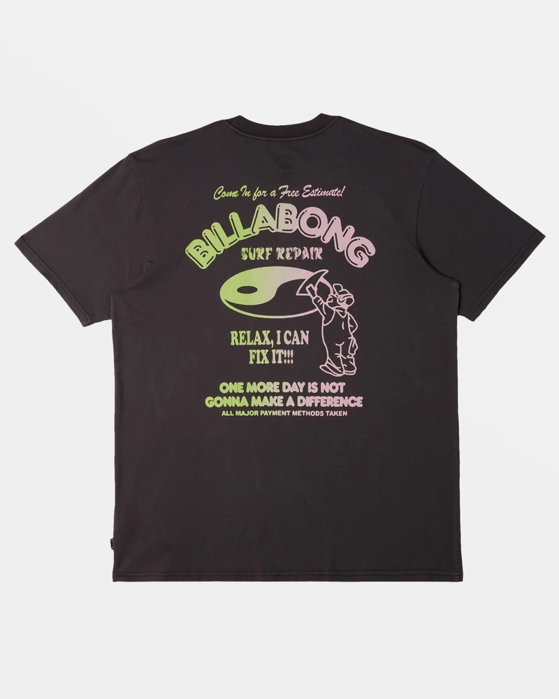 Billabong Relax T-Shirt - Washed Black