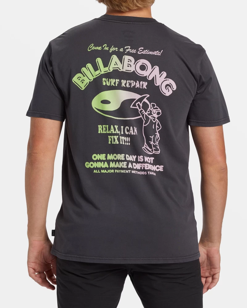Billabong Relax T-shirt - Vasket Sort