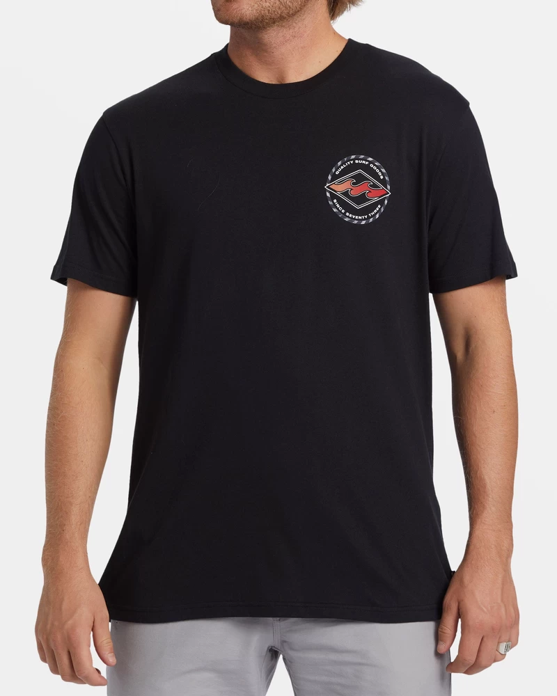 Billabong Rotor Diamond T-Shirt - Black