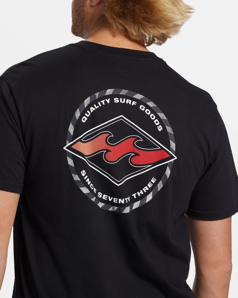 Billabong Rotor Diamond T-Shirt - Black