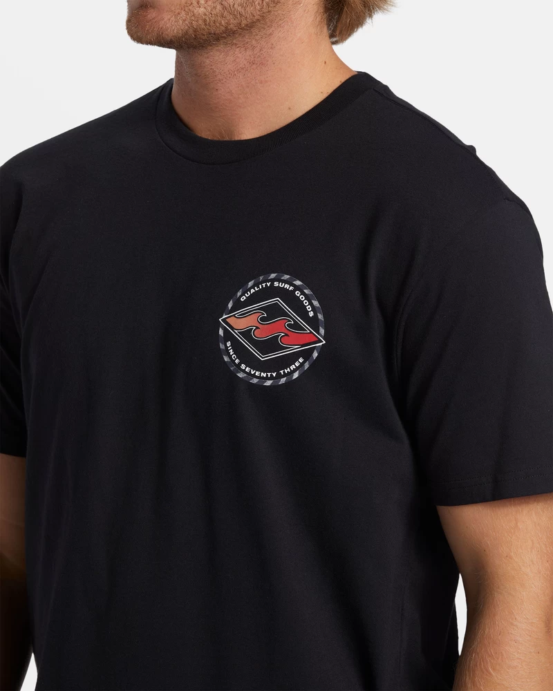 Billabong Rotor Diamond T-Shirt - Black