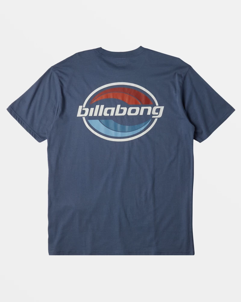 Billabong Ommuurd T-shirt - Leisteenblauw