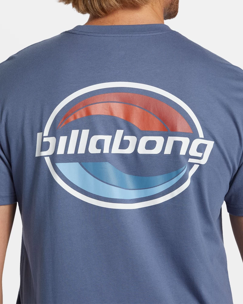 Billabong Ommuurd T-shirt - Leisteenblauw