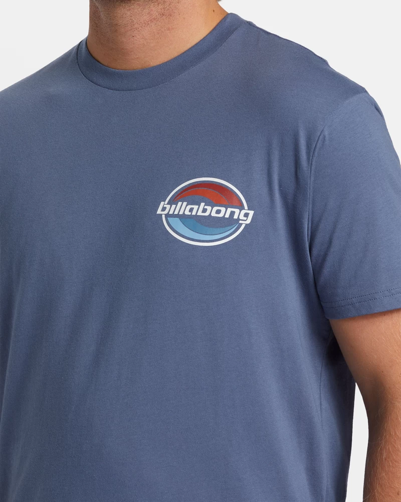 Billabong Ommuurd T-shirt - Leisteenblauw