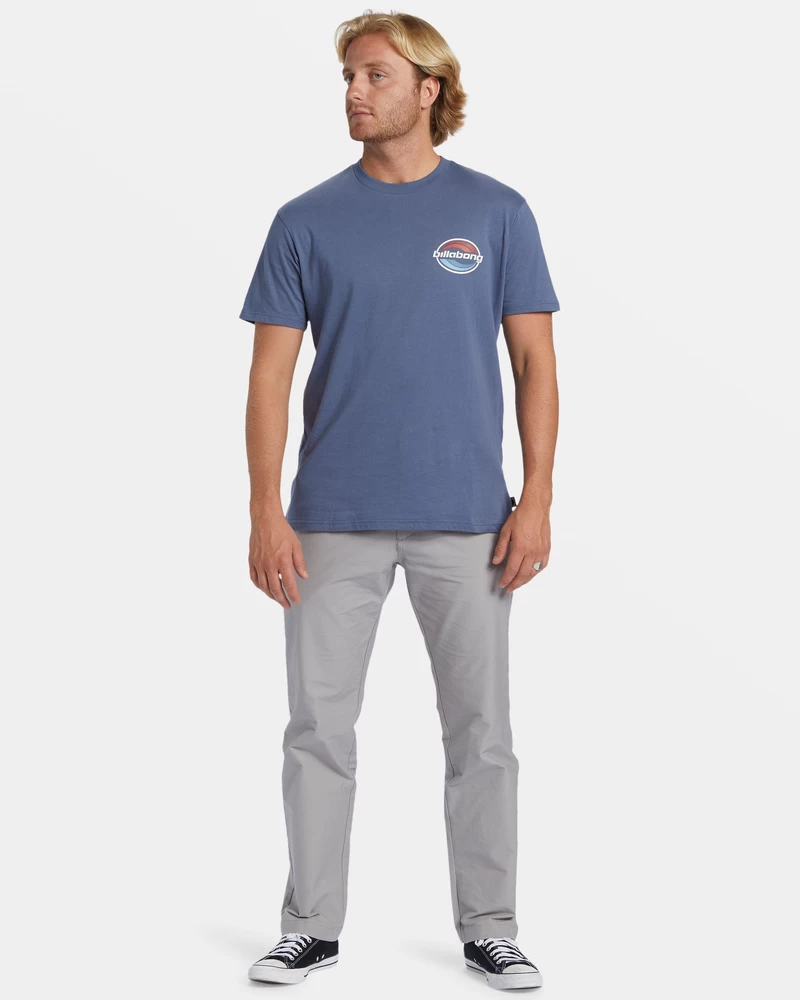Billabong Ommuurd T-shirt - Leisteenblauw