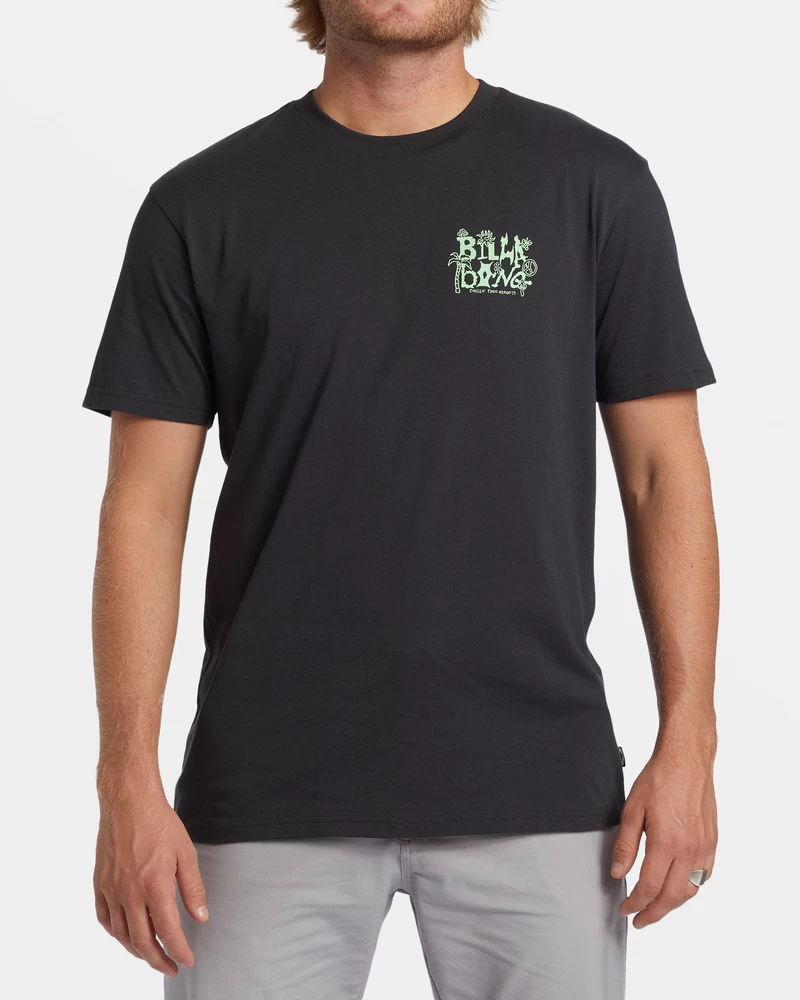 Billabong Shady T-paita - Pesty Musta