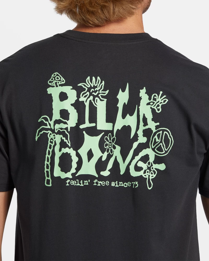 Billabong Shady T-paita - Pesty Musta
