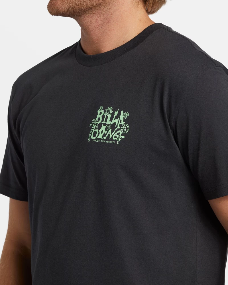 Billabong Shady T-paita - Pesty Musta