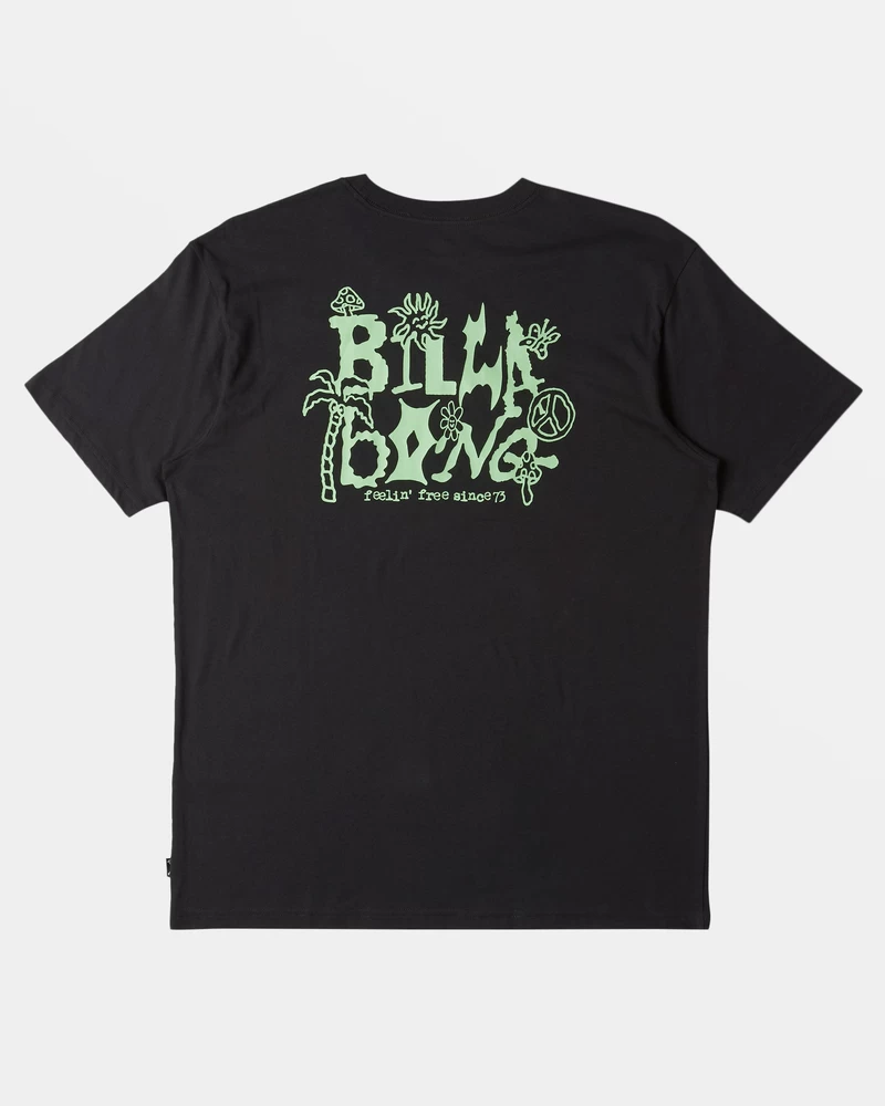 Billabong Shady T-paita - Pesty Musta