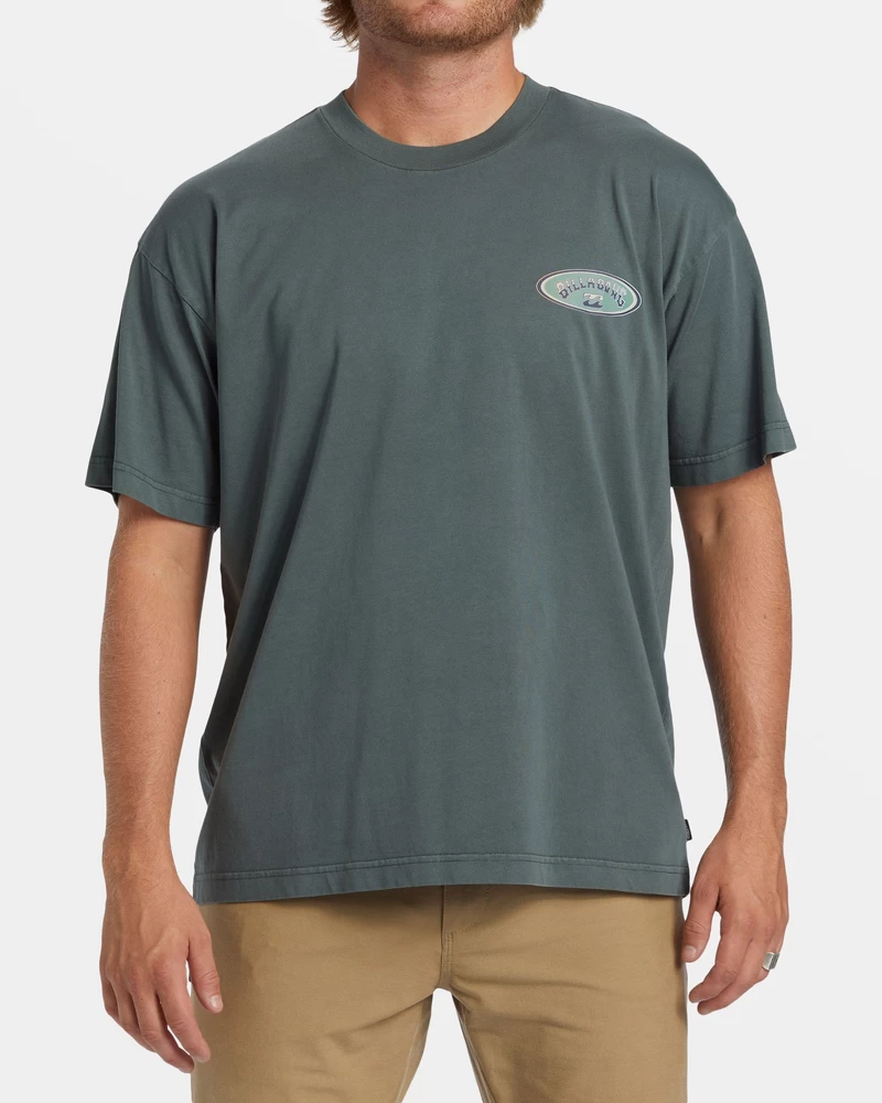 Billabong Arch Wave T-Shirt - Slate Green