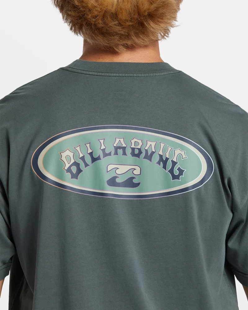 Billabong Arch Wave T-Shirt - Slate Green