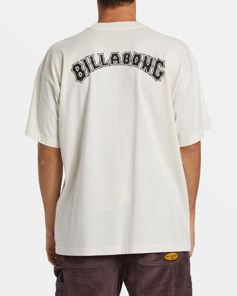 Billabong Arch Wave T-Shirt - Off White
