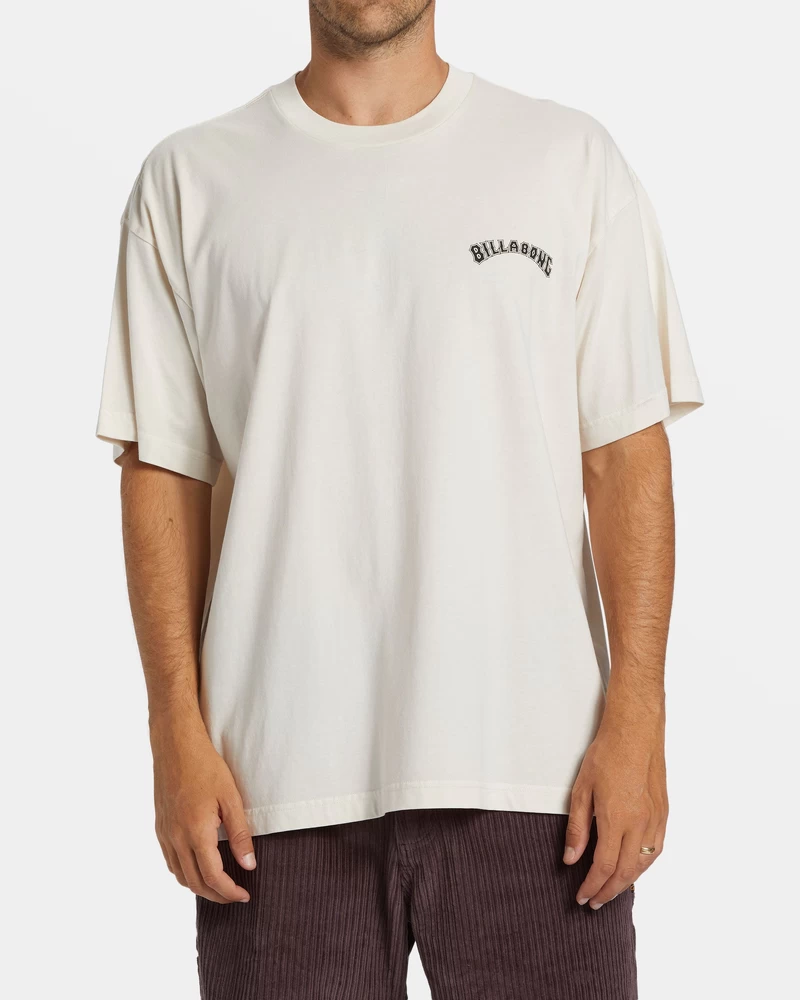 Billabong Arch Wave T-Shirt - Off White