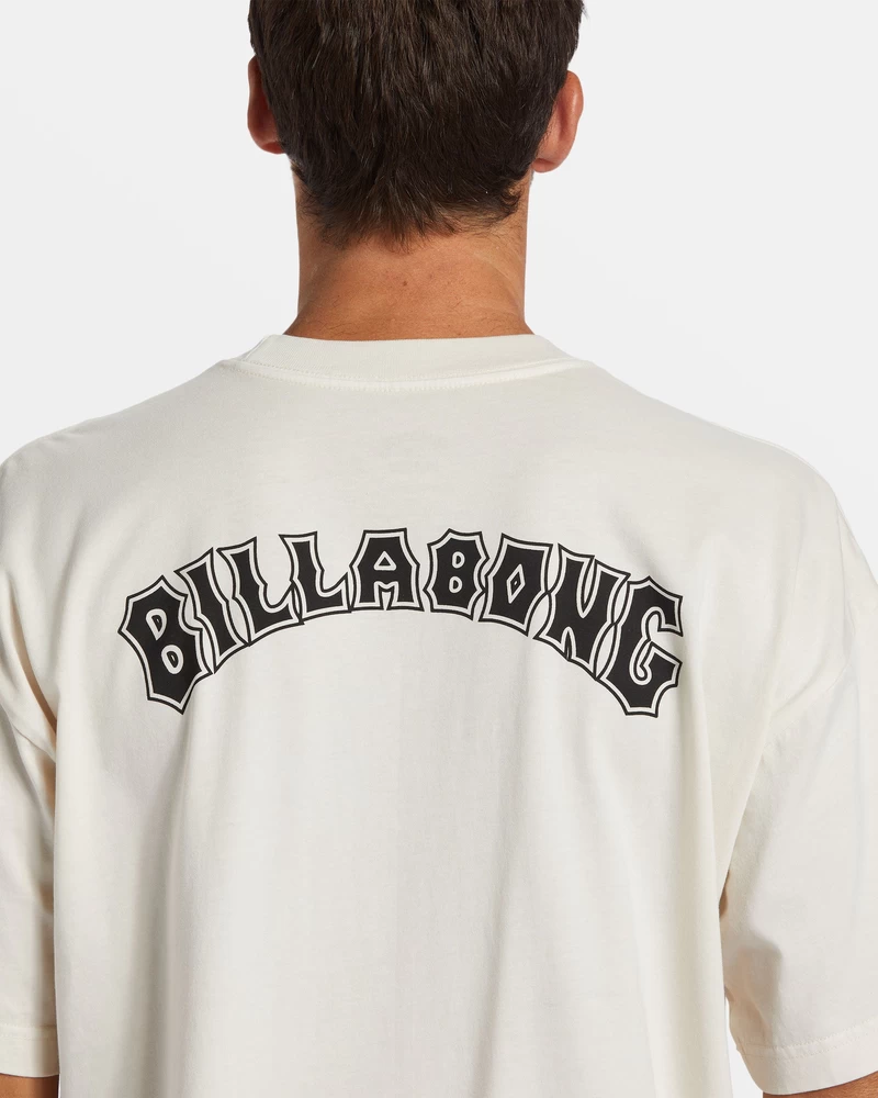 Billabong Arch Wave T-Shirt - Off White