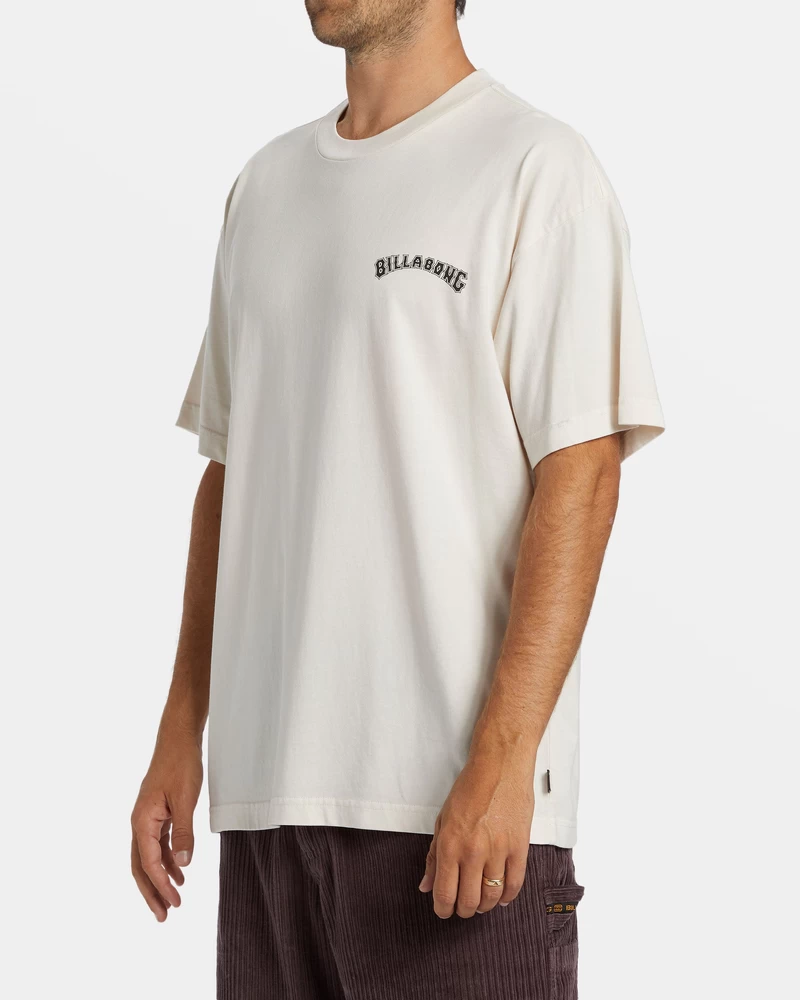 Billabong Arch Wave T-Shirt - Off White