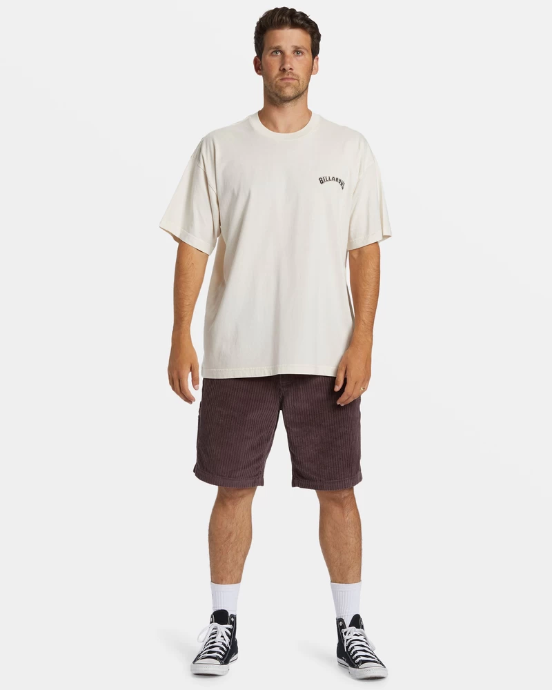 Billabong Arch Wave T-Shirt - Off White