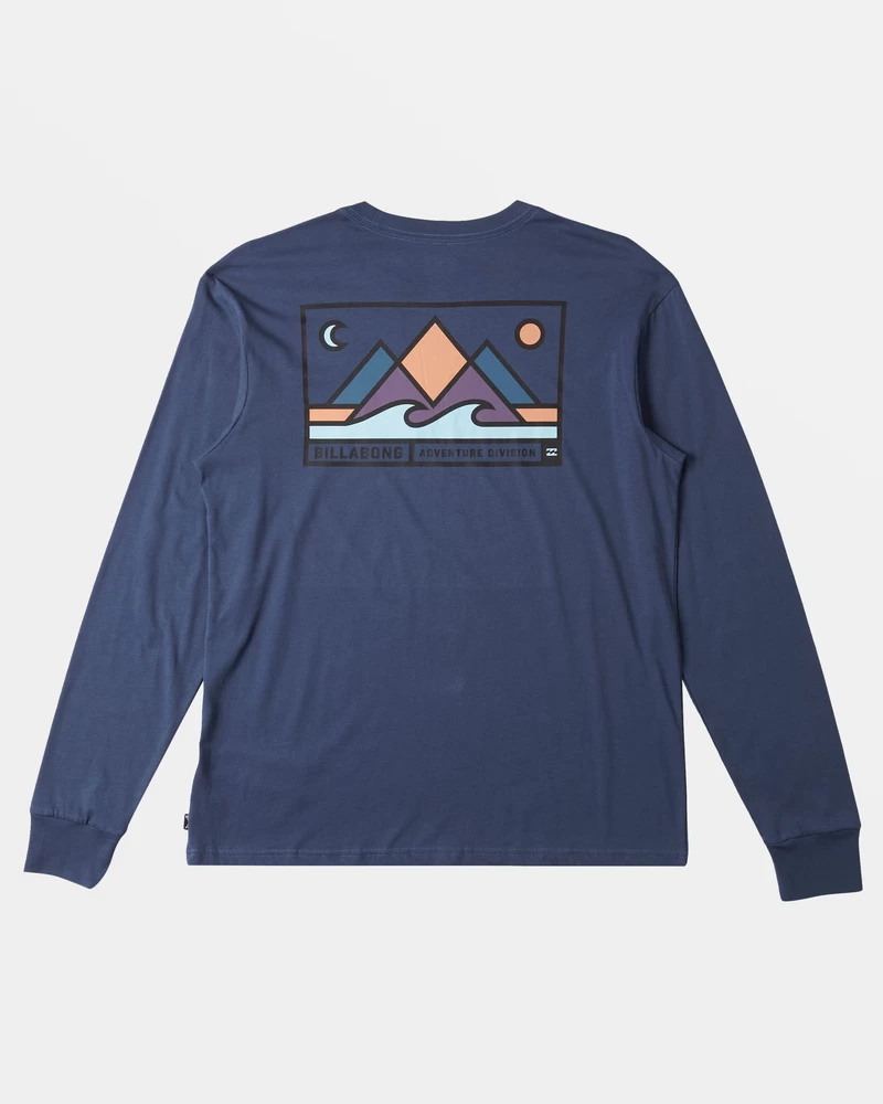 חולצת טי עם שרוולים ארוכים בטווח Billabong - כחול צפחה