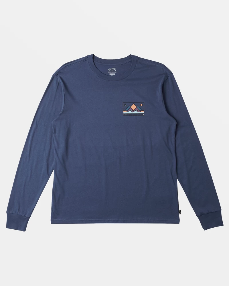 חולצת טי עם שרוולים ארוכים בטווח Billabong - כחול צפחה