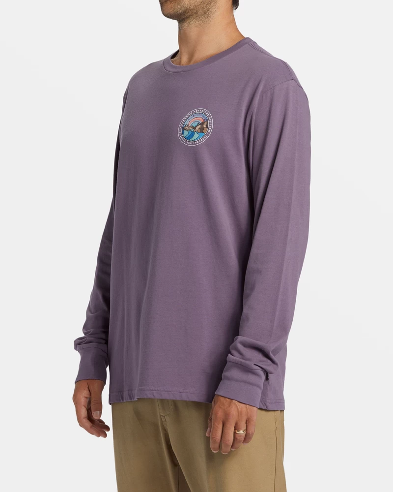Billabong Rockies Long Sleeve T-shirt - Dusty Grape