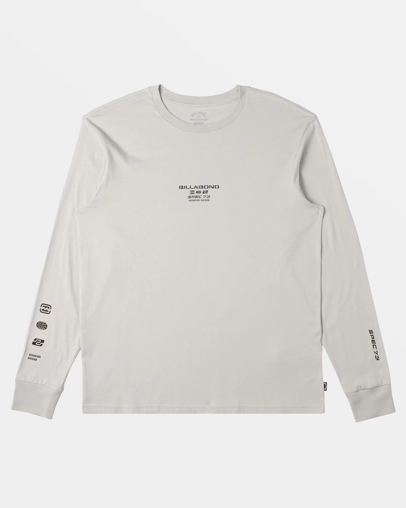 Billabong Spec 73 Long Sleeve T-shirt - Silver