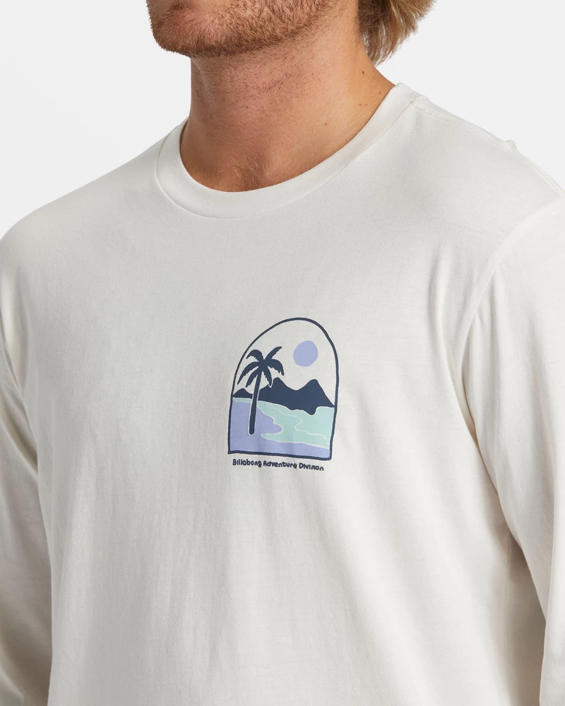 Billabong Sundown Long Sleeve T-shirt - Off White