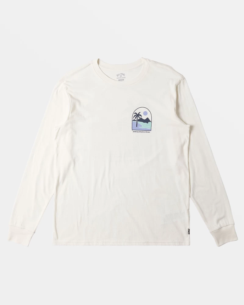 Billabong Sundown Long Sleeve T-shirt - Off White