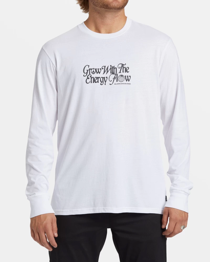 Billabong Grow Long Sleeve T-shirt - White