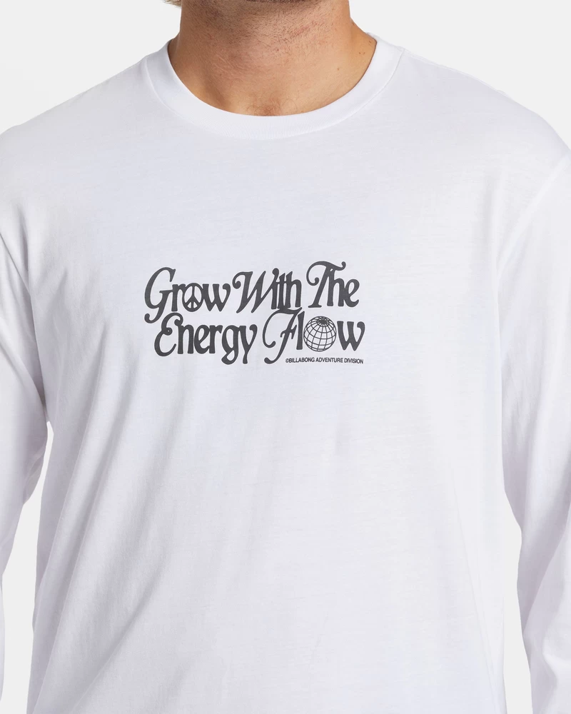 Billabong Grow Long Sleeve T-shirt - White