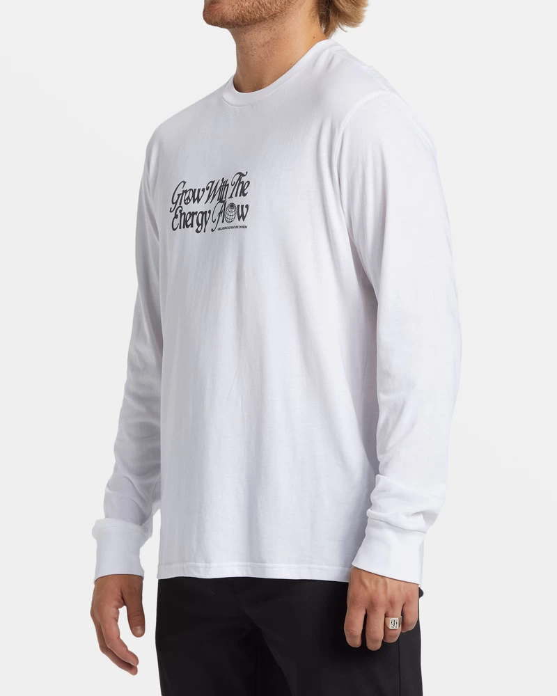 Billabong Grow Long Sleeve T-shirt - White