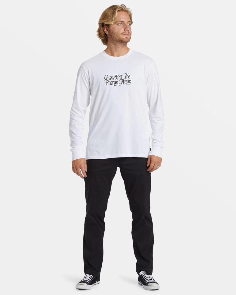 Billabong Grow Long Sleeve T-shirt - White