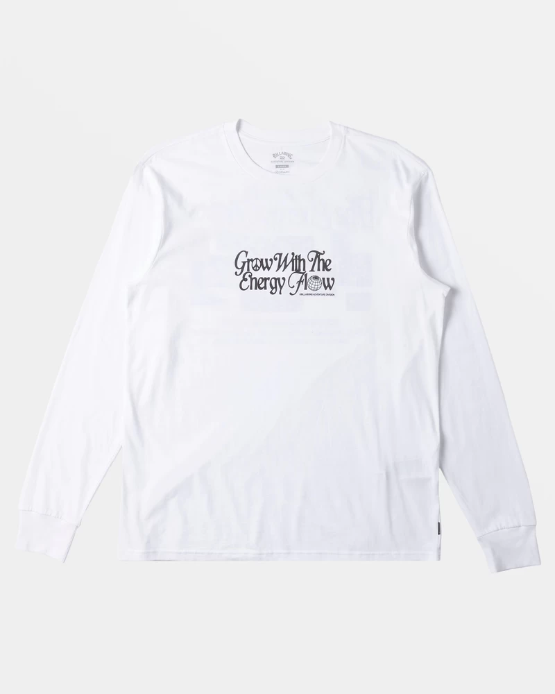 Billabong Grow Long Sleeve T-shirt - White