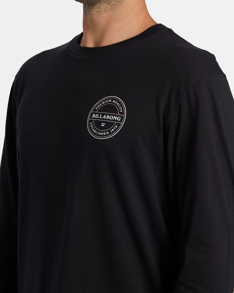 Billabong Rotor Long Sleeve T-shirt - Black