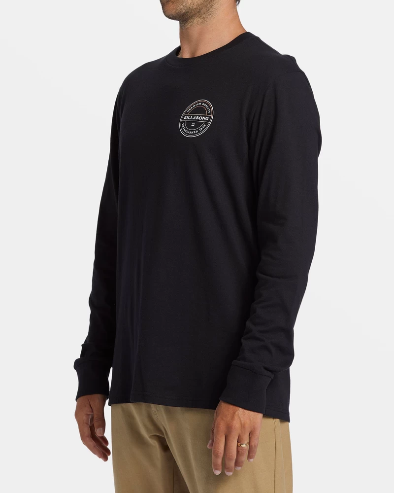 Billabong Rotor Long Sleeve T-shirt - Black