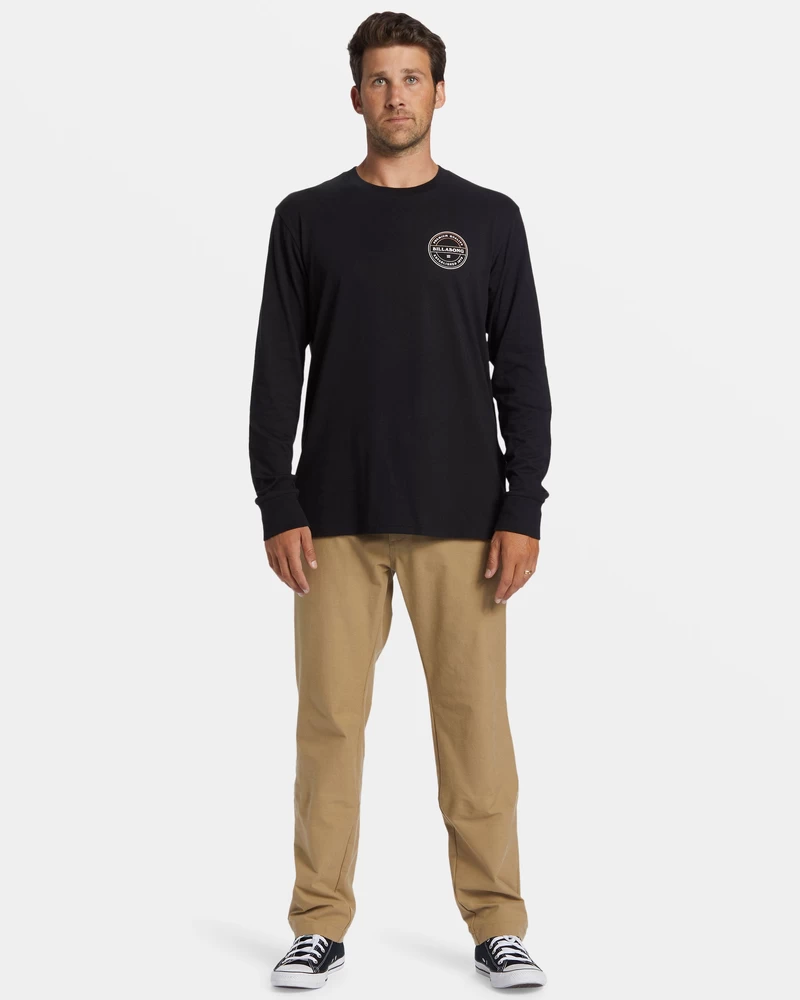 Billabong Rotor Long Sleeve T-shirt - Black