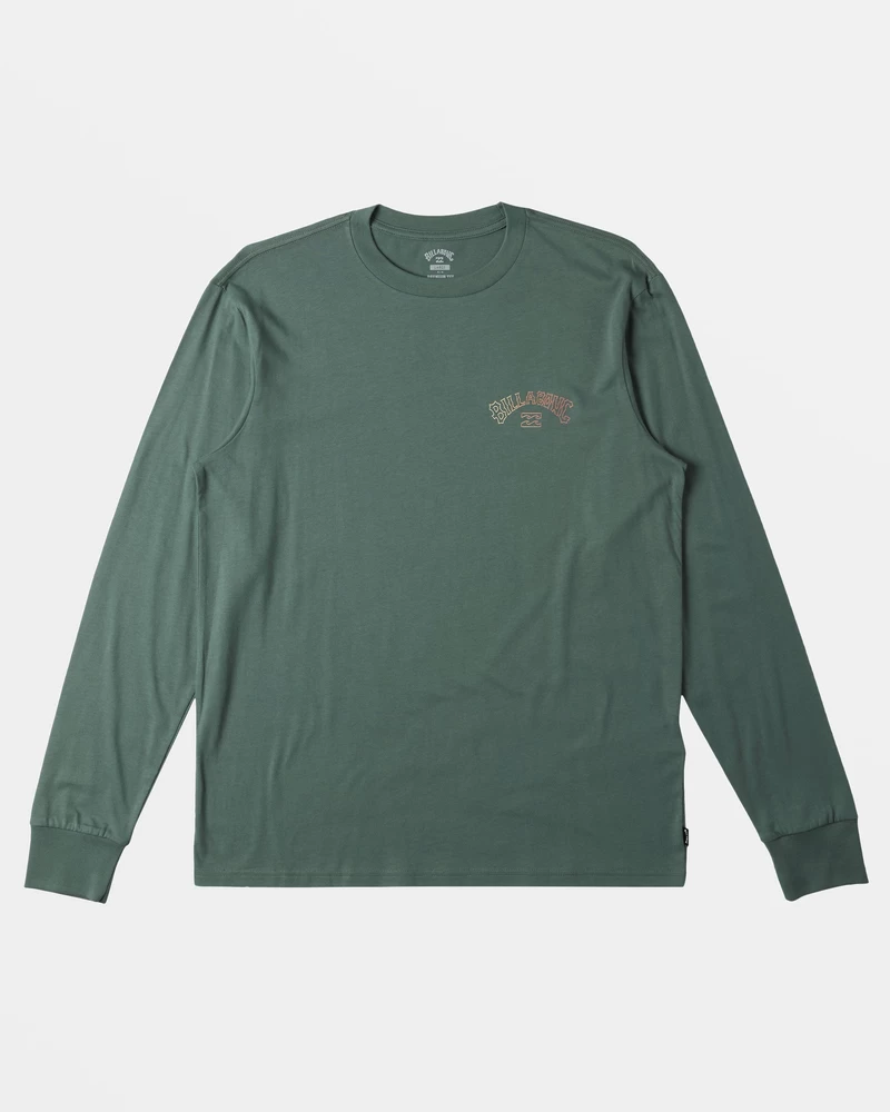 Tricou Cu Mânecă Lungă Billabong Arch Fill - Vânător