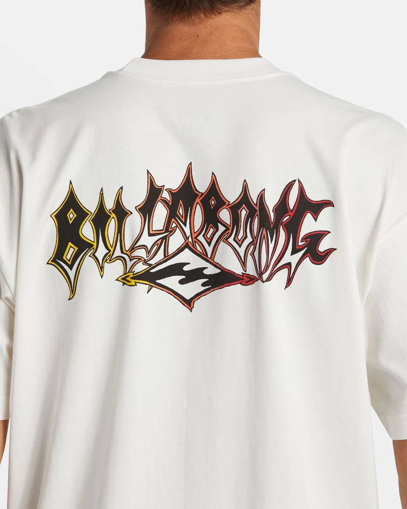 Tricou Billabong Immortal - Alb