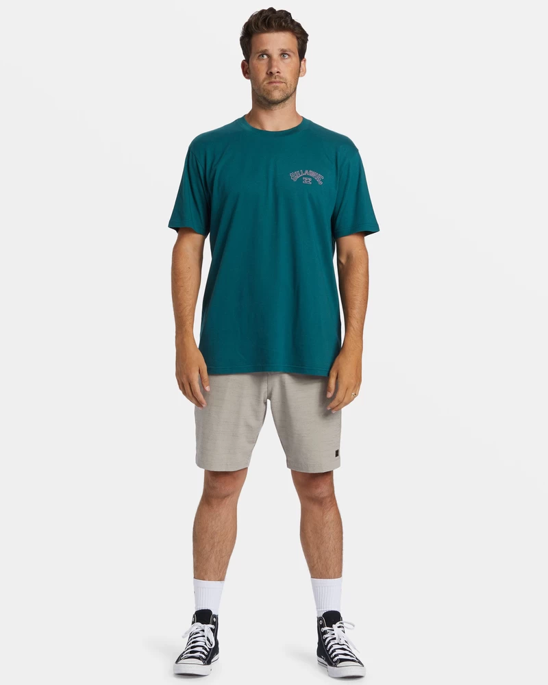 Billabong Arch Fill T-shirt - Real Teal