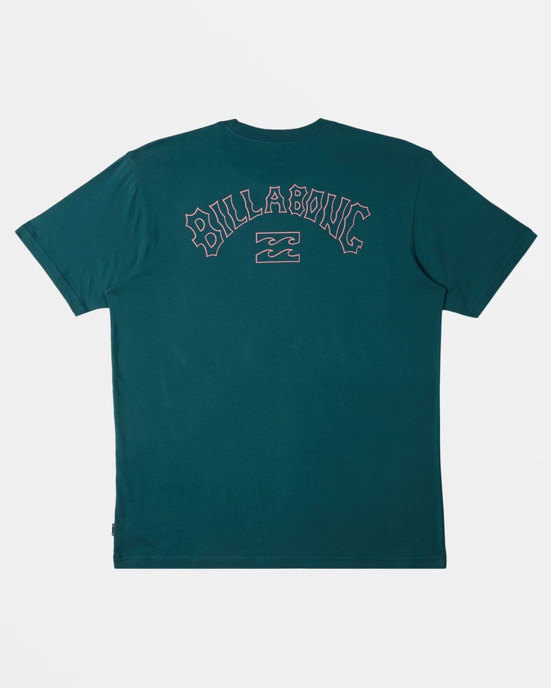 Billabong Arch Fill T-shirt - Real Teal