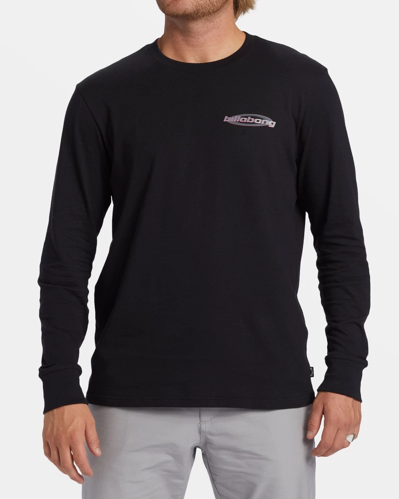 Billabong Walled Long Sleeve T-shirt - Black
