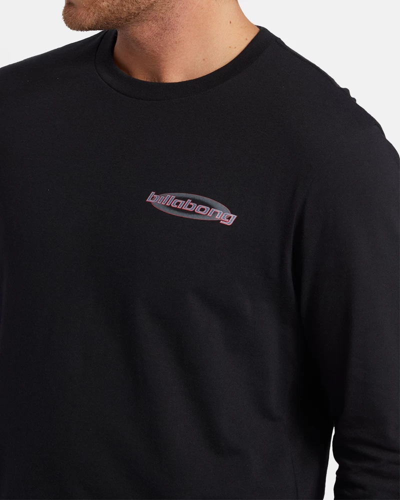 Billabong Walled Long Sleeve T-shirt - Black