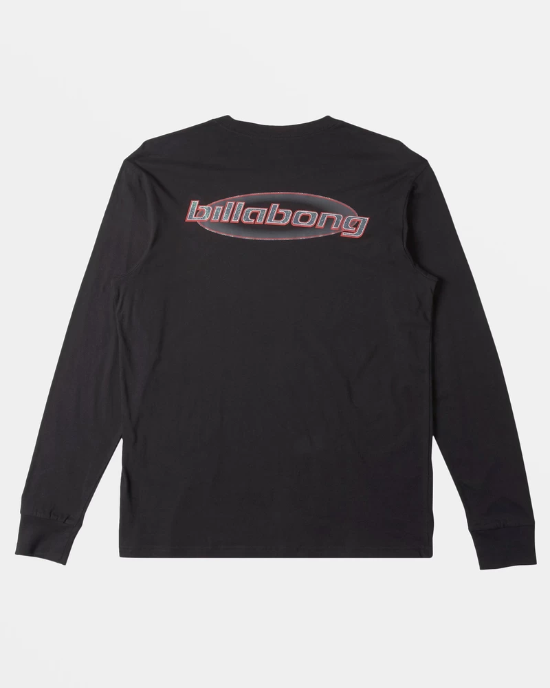 Billabong Walled Long Sleeve T-shirt - Black