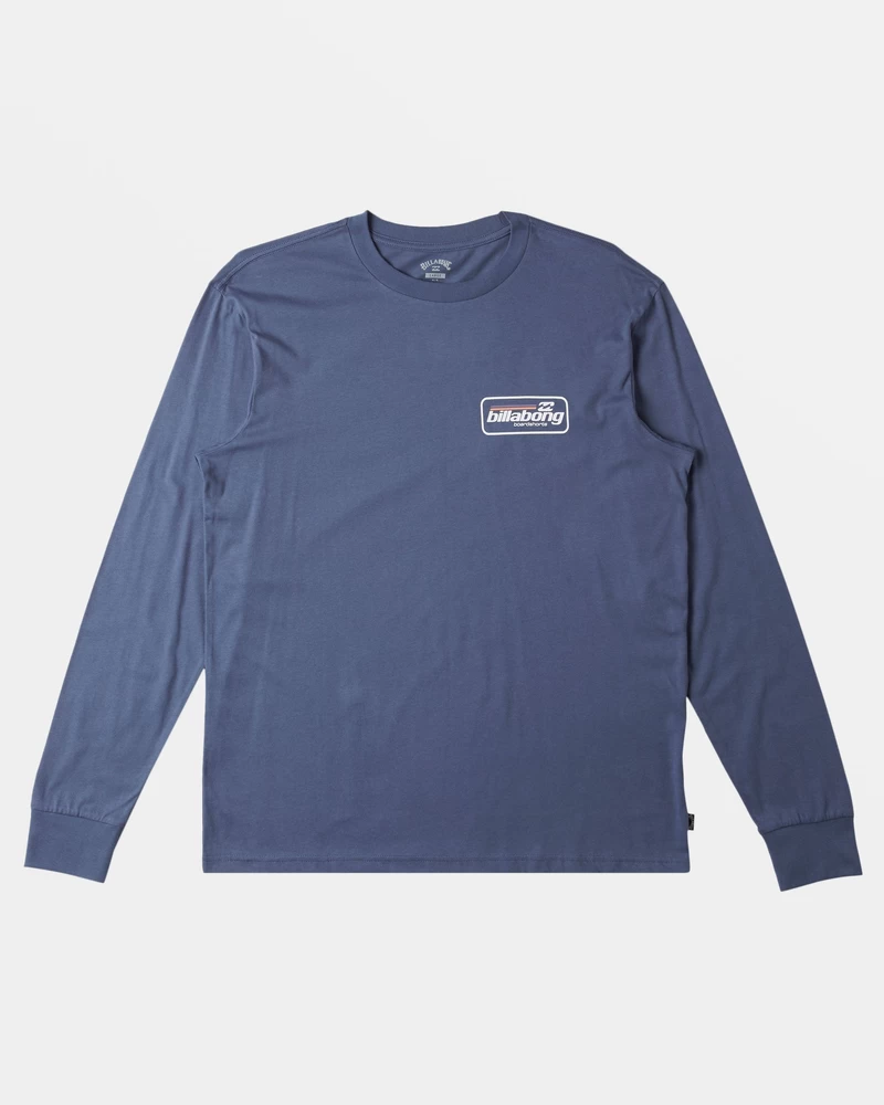 Billabong Walled Long Sleeve T-shirt - Slate Blue