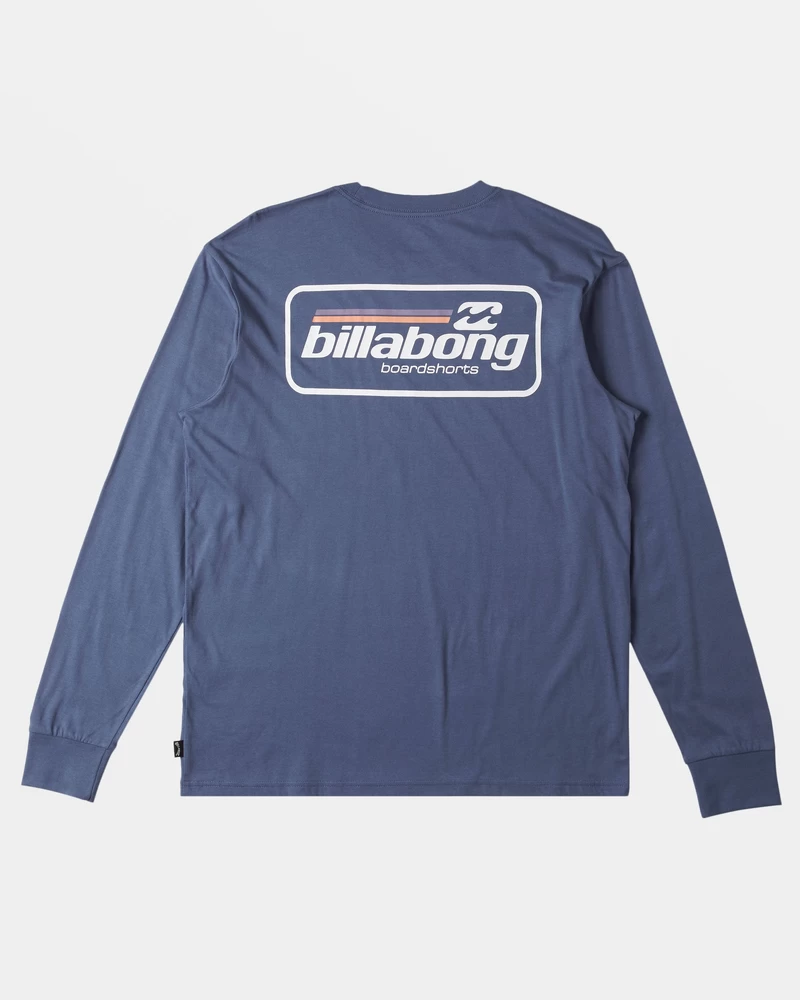 Billabong Walled Long Sleeve T-shirt - Slate Blue