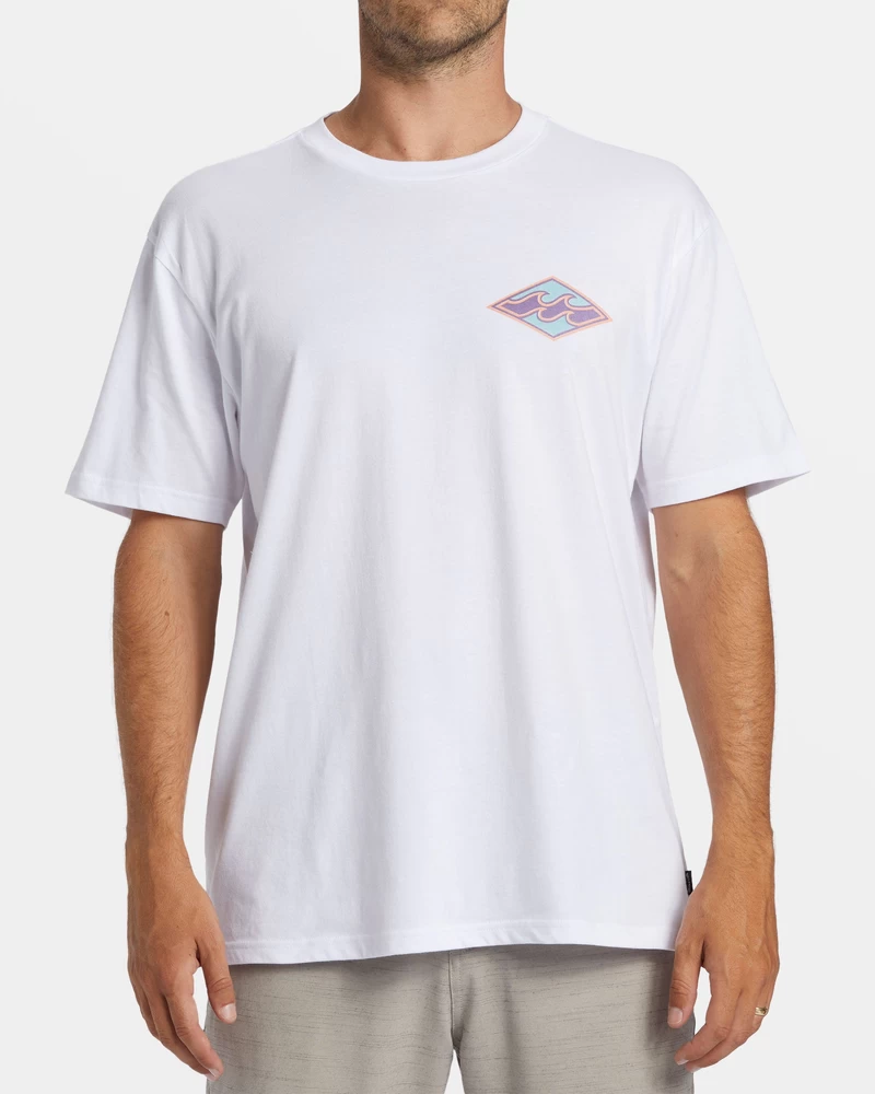 Billabong Crayon Wave T-Shirt - White