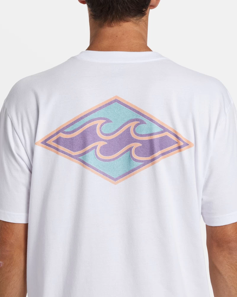 Billabong Crayon Wave T-Shirt - White