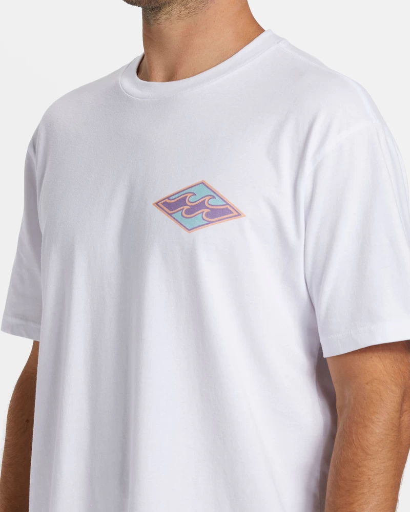 Billabong Crayon Wave T-Shirt - White