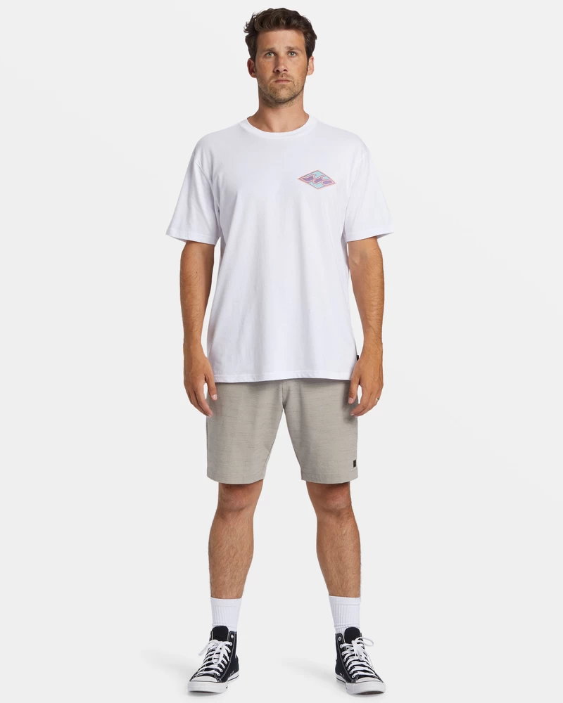 Billabong Crayon Wave T-Shirt - White