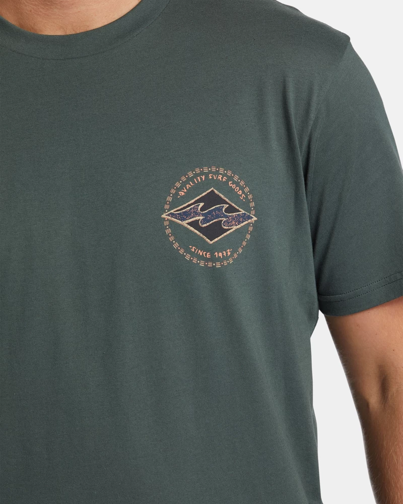 Billabong Rotor Diamond T-Shirt - Slate Green