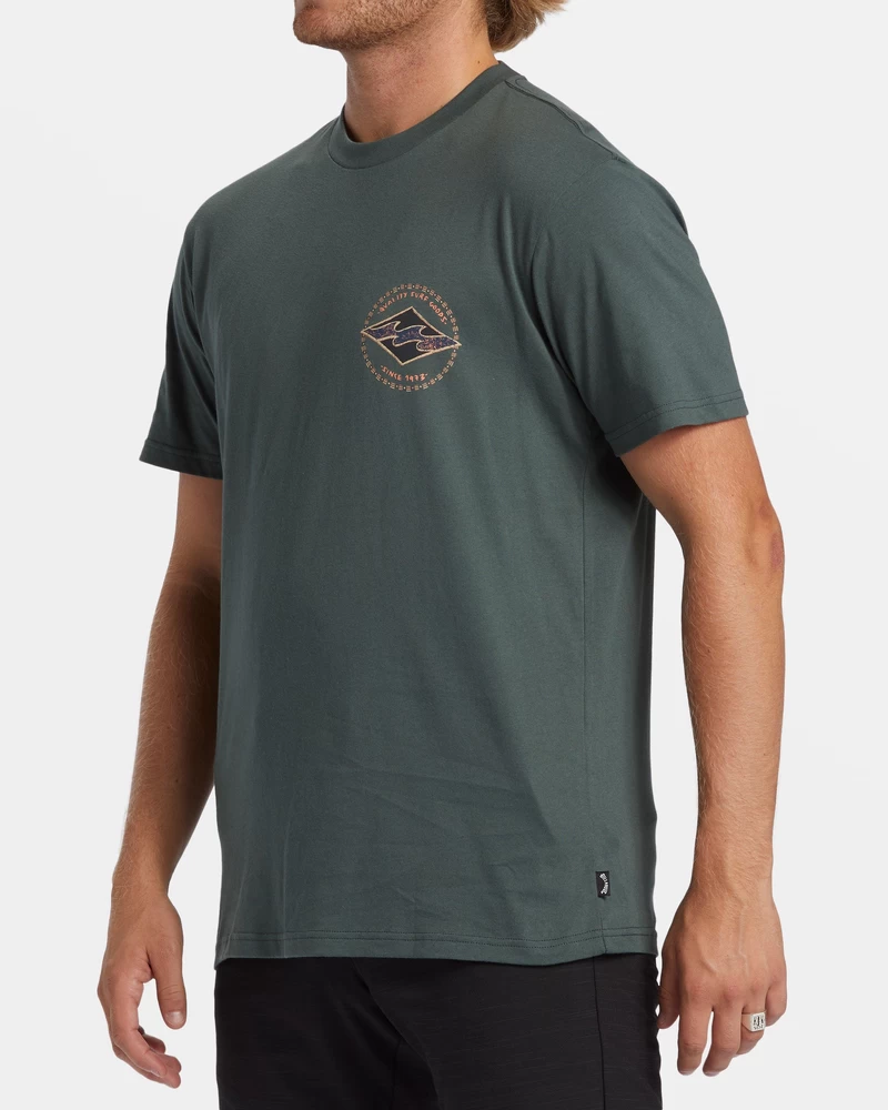 Billabong Rotor Diamond T-Shirt - Slate Green
