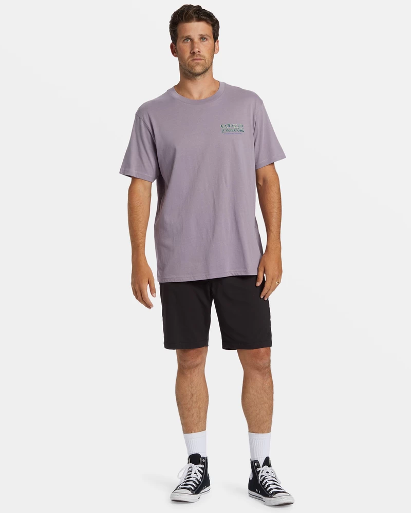 Billabong Lizard T-Shirt - Purple Ash